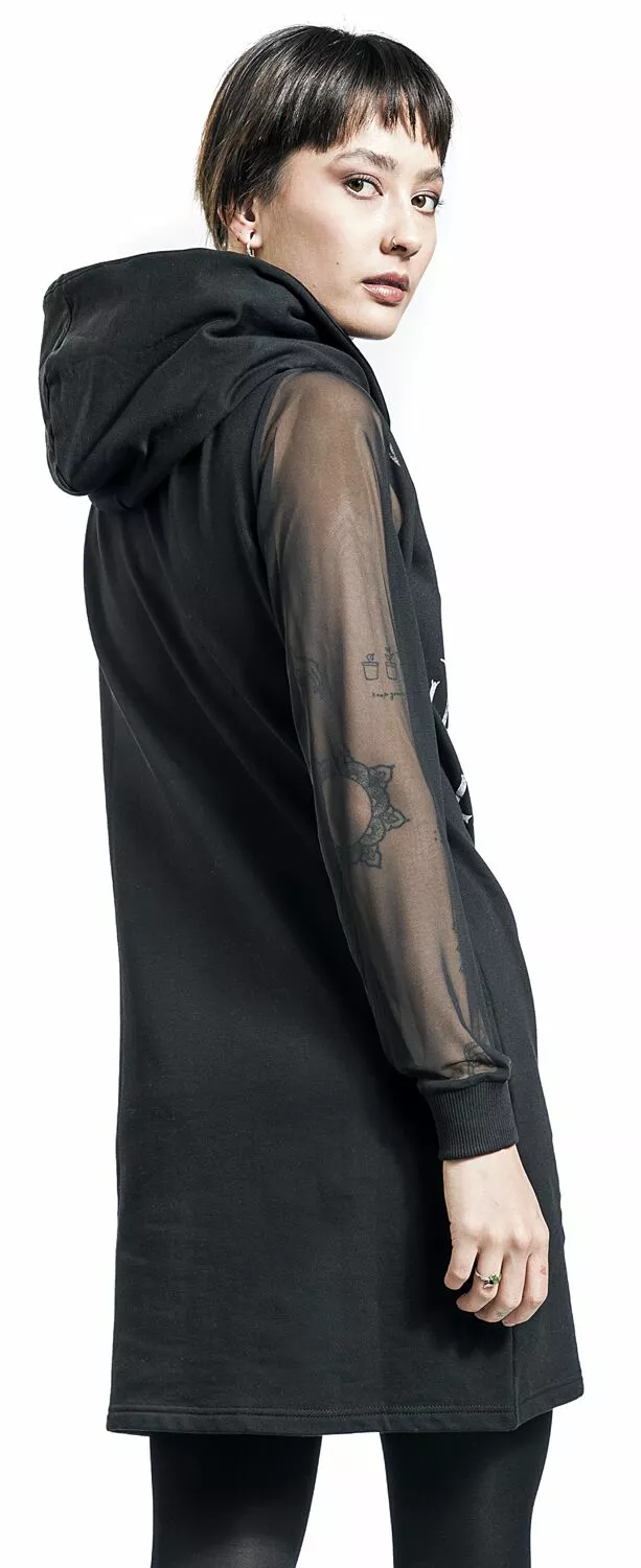 "Leviosa" Medium-lengte Jurk Zwart Van Harry Potter - Afbeelding 5