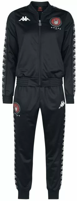 "Kappa X EMP Trainingspak" Trainingspak Zwart Van EMP Special Collection