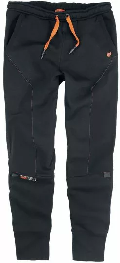 "Break The Meta" Trainingsbroeken Zwart-oranje Van LEC