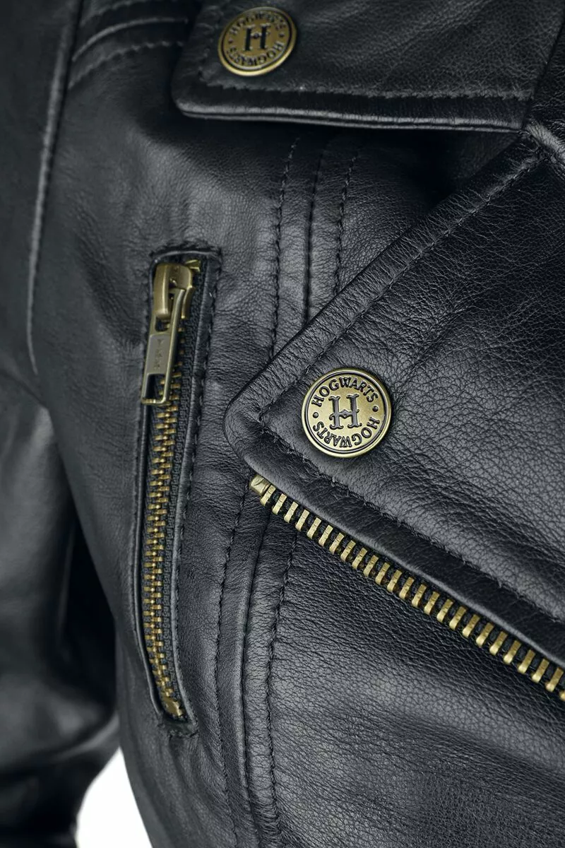"Phoenix" Lederen Jas Zwart Van Harry Potter - Afbeelding 4