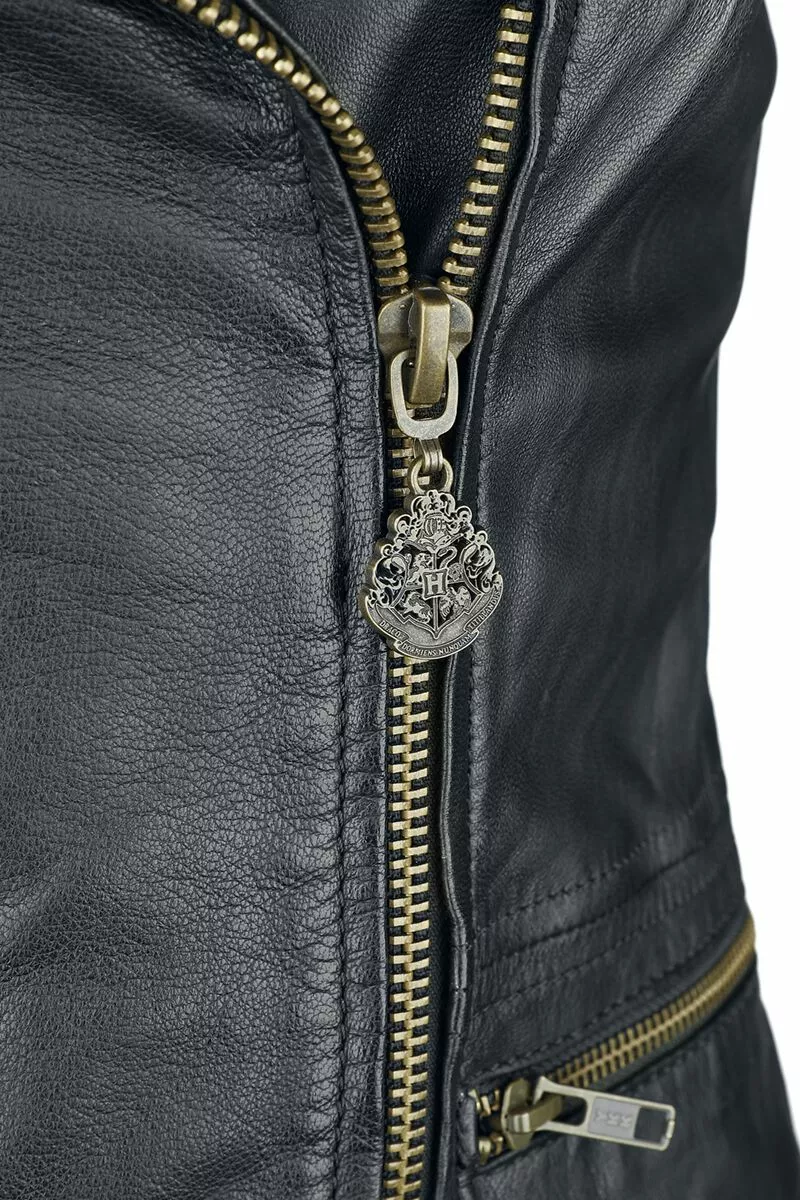 "Phoenix" Lederen Jas Zwart Van Harry Potter - Afbeelding 5