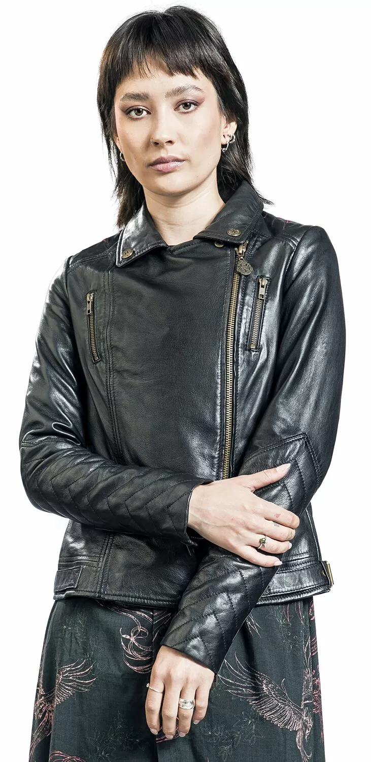 "Phoenix" Lederen Jas Zwart Van Harry Potter - Afbeelding 8