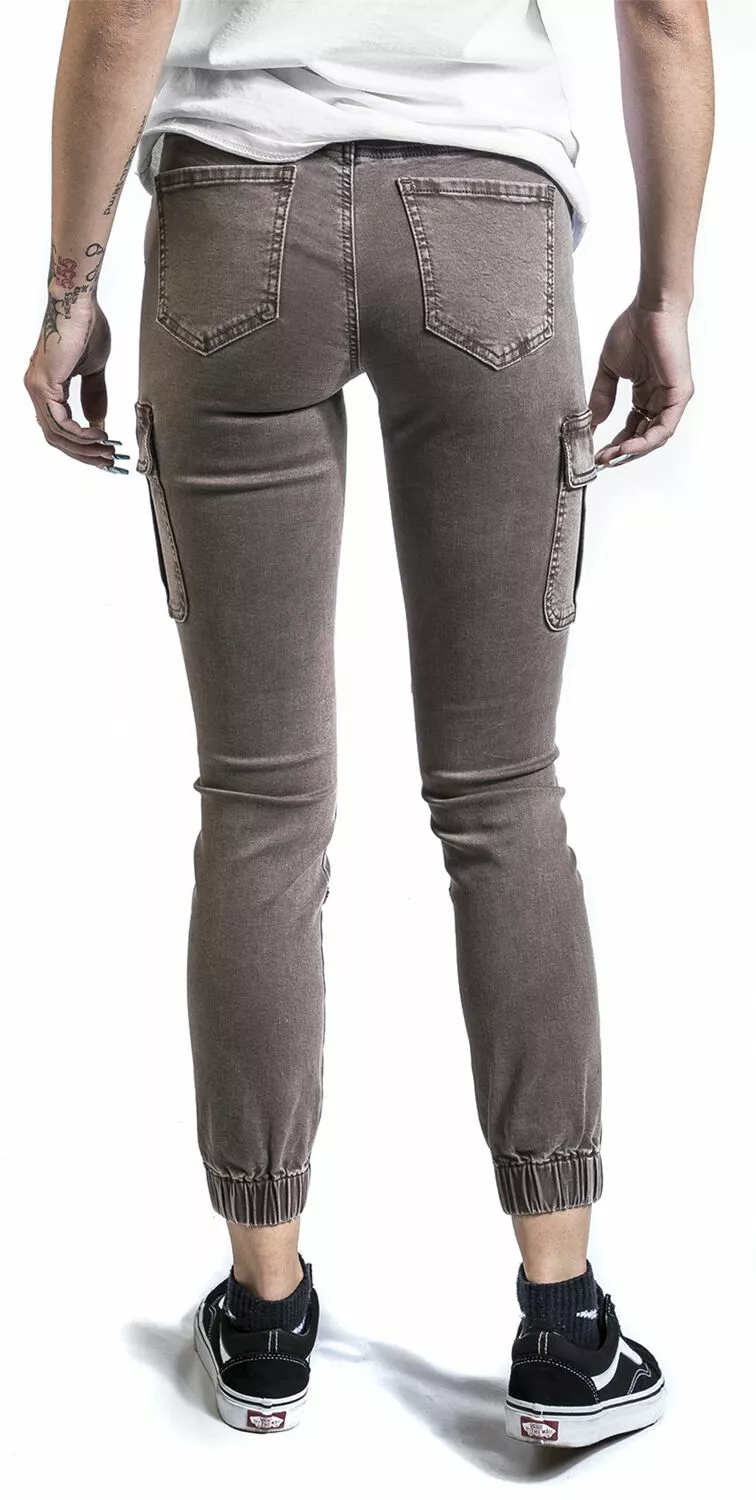 "ONLMISSOURI REG ANK CARGO" Cargobroeken Bruin Van Only - Afbeelding 6