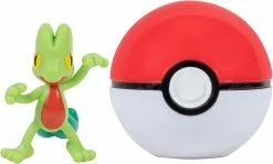 "Clip'n'Go Poké Balls - Treecko & Pokeball" Actiefiguur Van Pokémon