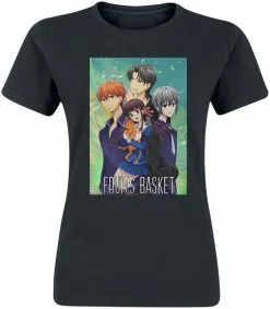 "Zodiac Animals" T-shirt Zwart Van Fruits Basket