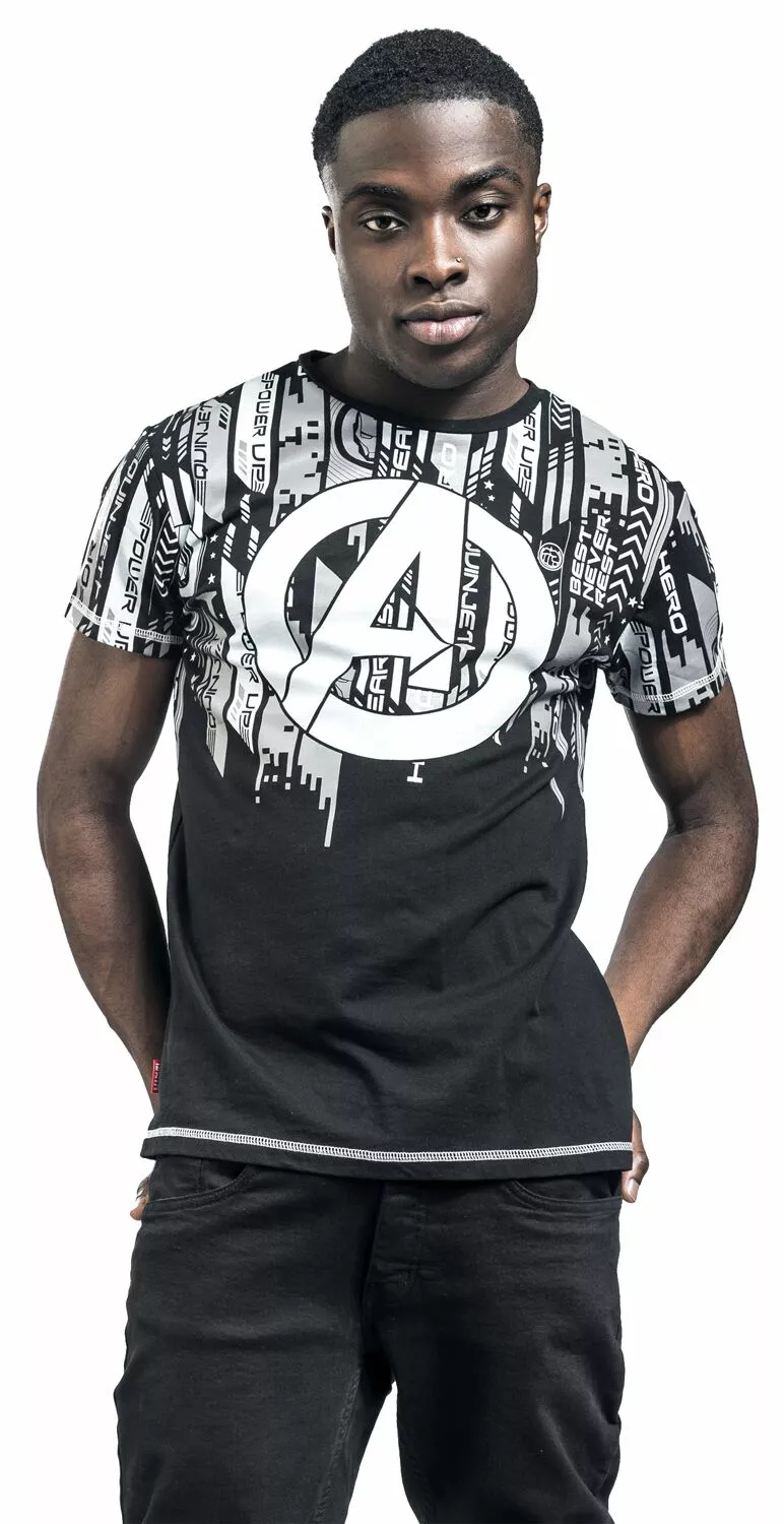 "A-logo" T-shirt Meerkleurig Van Avengers - Afbeelding 4
