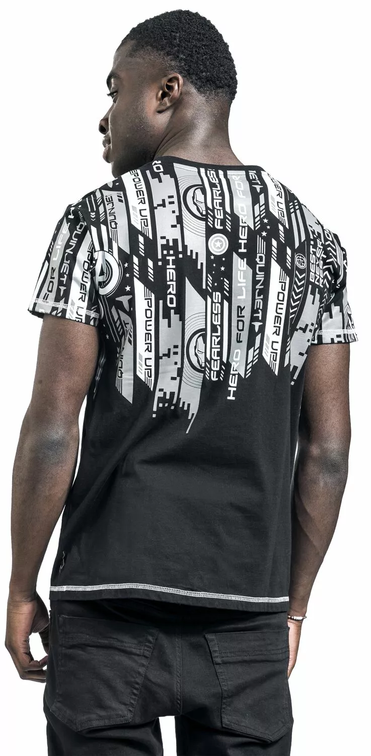 "A-logo" T-shirt Meerkleurig Van Avengers - Afbeelding 5