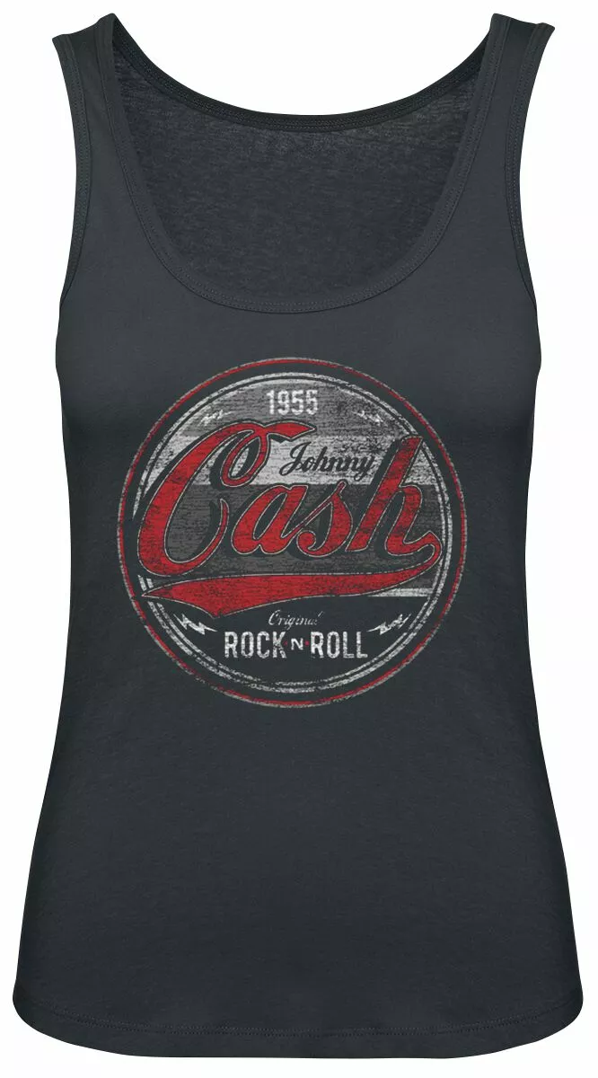 "Rock And Roll" Top Zwart Van Johnny Cash