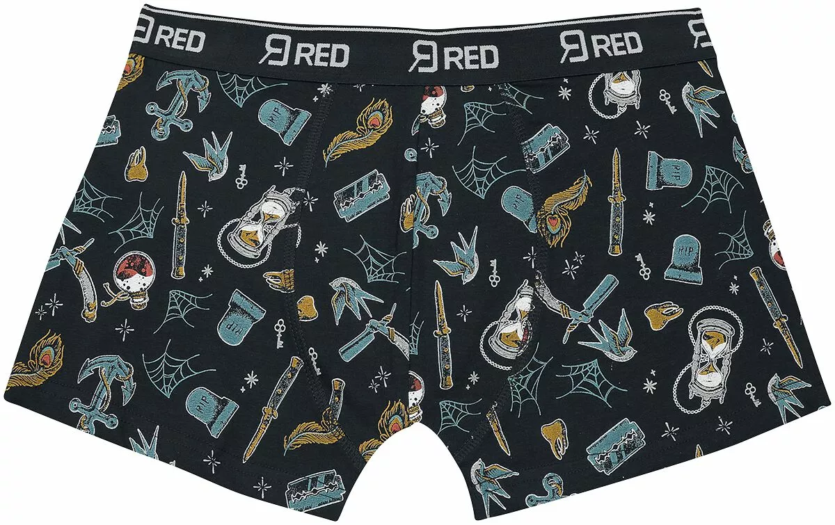 "Set Van Drie Boxershorts" Boxerset Zwart Van RED By EMP - Afbeelding 2