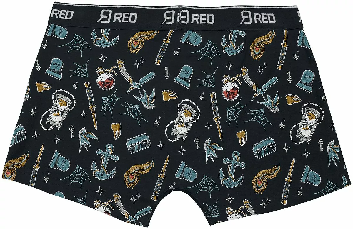 "Set Van Drie Boxershorts" Boxerset Zwart Van RED By EMP - Afbeelding 5