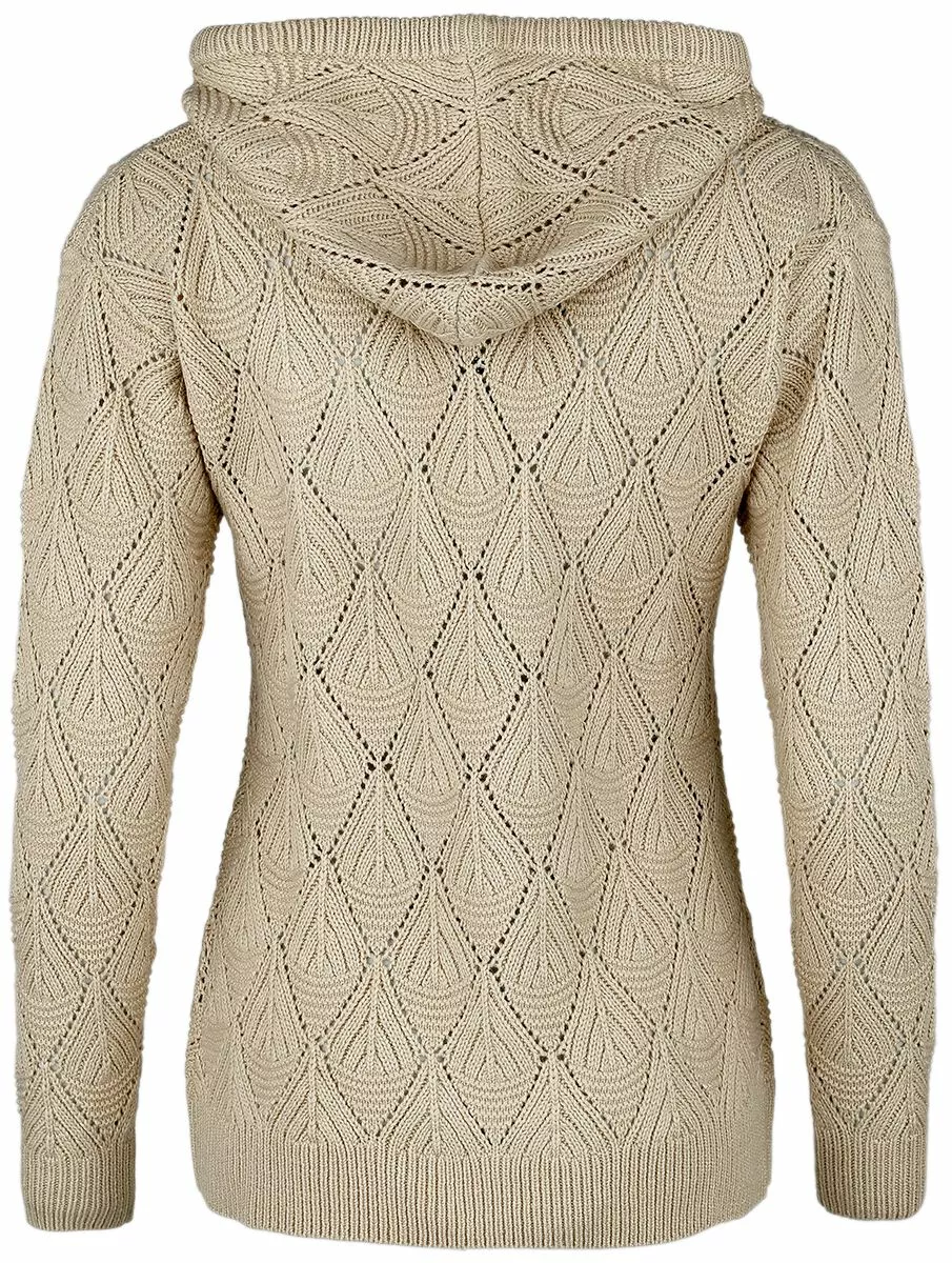 "Meowcaron" Trui Met Capuchon Donkerbeige Van Pusheen - Afbeelding 2