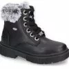 "Lace-Up Boots" Kinderlaarzen Zwart Van Dockers By Gerli