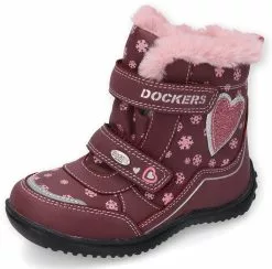 "Hartjesboots" Kinderlaarzen Lila Van Dockers By Gerli