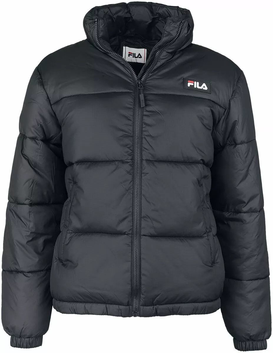 "SANDIA Puff Jacket" Winterjas Zwart Van Fila