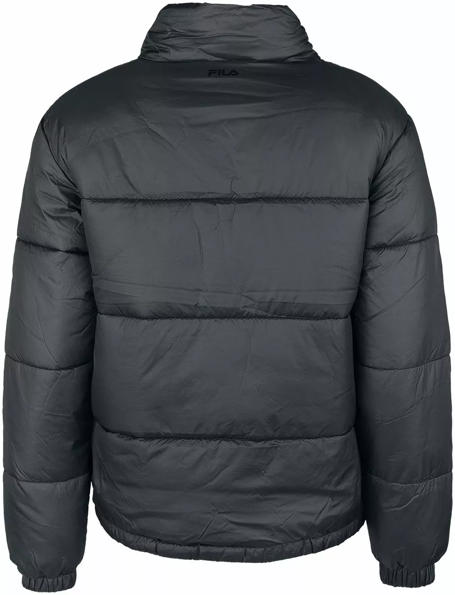 "SANDIA Puff Jacket" Winterjas Zwart Van Fila - Afbeelding 2