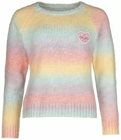 "Rainbow Stitch" Sweatshirts Meerkleurig Van Lilo & Stitch