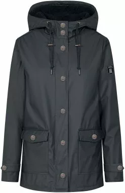 "Pensholm CP" Regenjas Zwart Van Derbe Hamburg