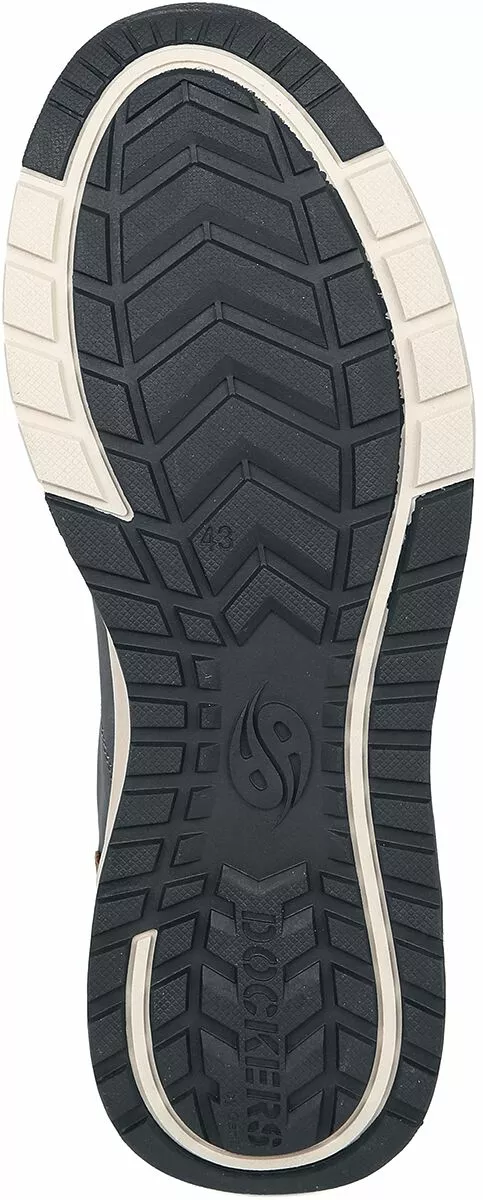 "Sneaker Low" Sneakers Donkergrijs Van Dockers By Gerli - Afbeelding 6