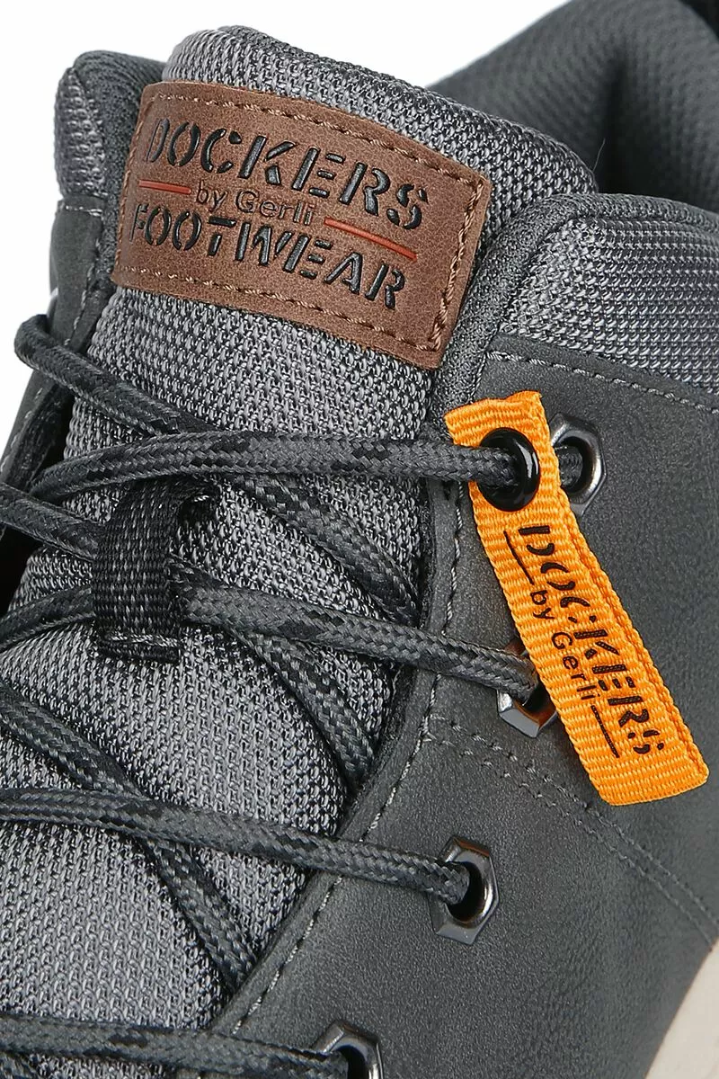 "Sneaker Low" Sneakers Donkergrijs Van Dockers By Gerli - Afbeelding 7