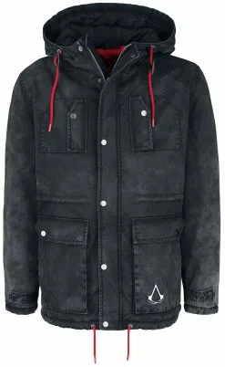 "Assassin" Parka Zwart Van Assassin's Creed