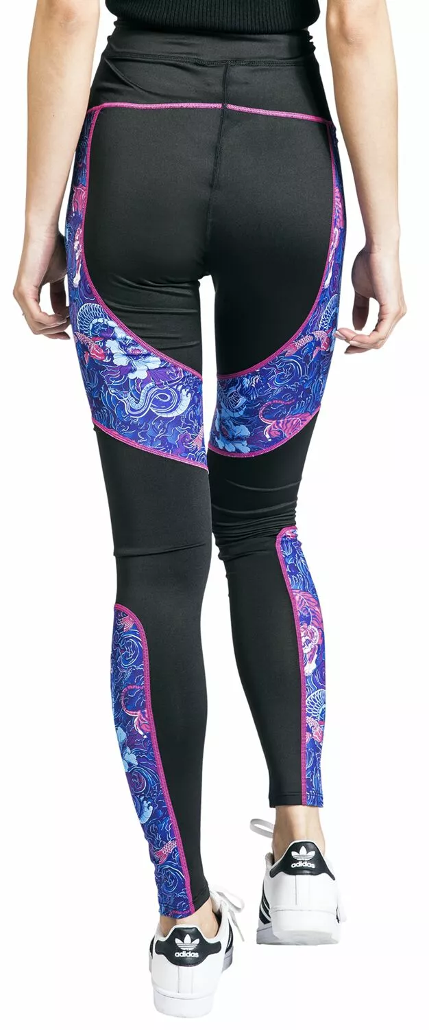 "IREZUMI" Leggings Zwart Van NEOMACHI - Afbeelding 7