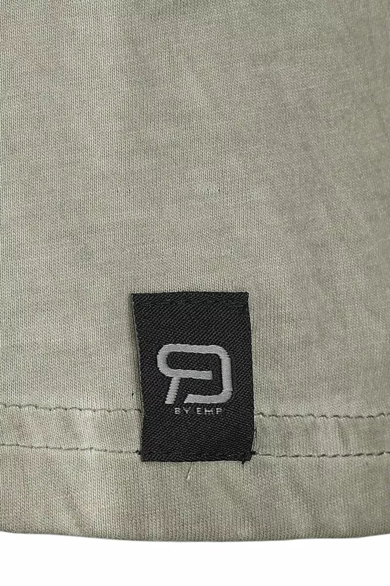 "Longsleeve Met Doodskop Patch" Shirt Met Lange Mouwen Grijs Van RED By EMP - Afbeelding 4