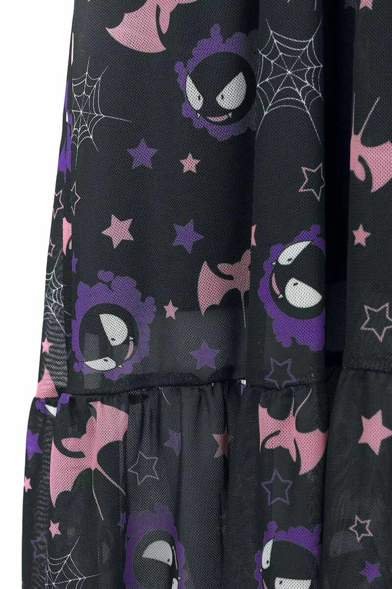 "Gastly" Lange Jurk Meerkleurig Van Pokémon - Afbeelding 3