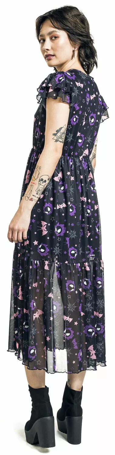 "Gastly" Lange Jurk Meerkleurig Van Pokémon - Afbeelding 5