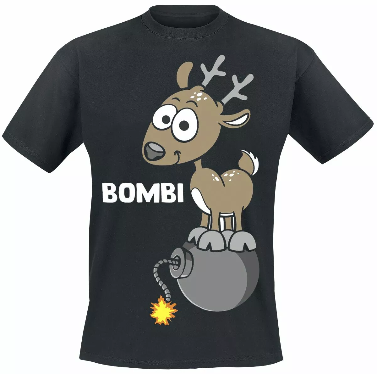 Brandfun Tierisch "Bombi" T-shirt Zwart Van Tierisch