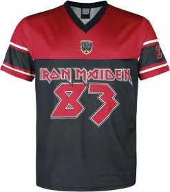 "Amplified Collection - Trooper 83" Jersey Zwart-rood Van Iron Maiden