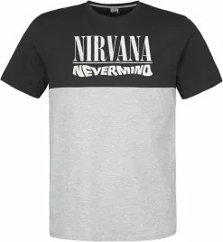 "Amplified Collection - Nevermind" T-shirt Grijs-antraciet Van Nirvana