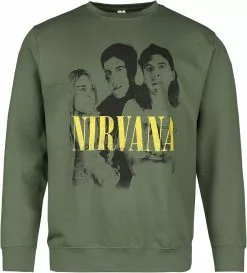 "Photo" Shirt Met Lange Mouwen Groen Van Nirvana