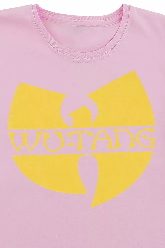 "Kids - Logo" T-shirt Roze Van Wu-Tang Clan - Afbeelding 2