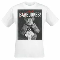 "Bear Jokes" T-shirt Wit Van The Muppets