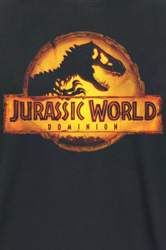 "Jurassic Park - Logo" T-shirt Zwart Van Jurassic Park - Afbeelding 2