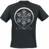 "Skull Sun" T-shirt Zwart Van The Halo Effect