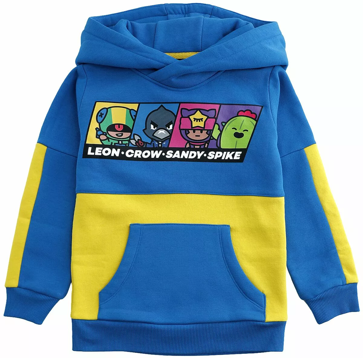 "Brawl" Trui Met Capuchon Blauw-geel Van Brawl Stars