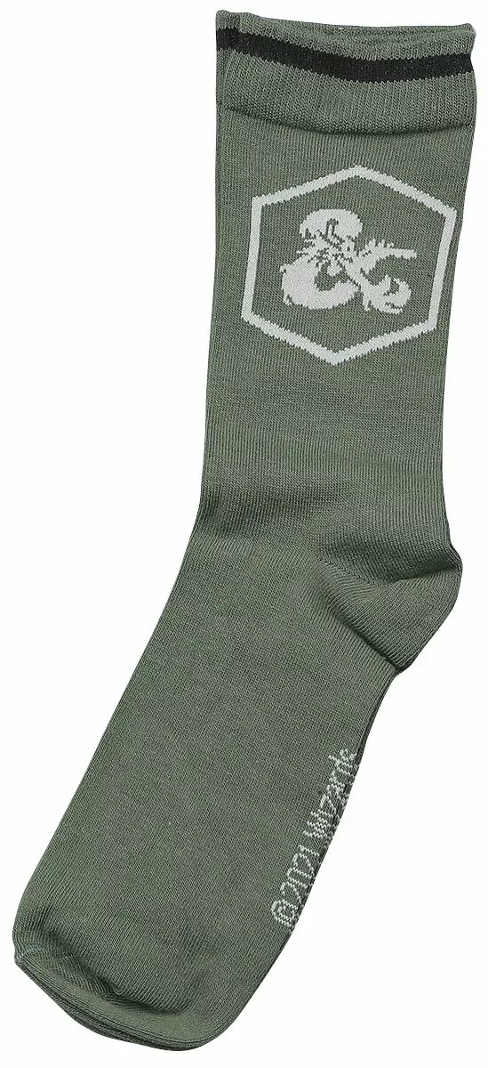"Crew Socks" Sokken Meerkleurig Van Dungeons And Dragons - Afbeelding 3