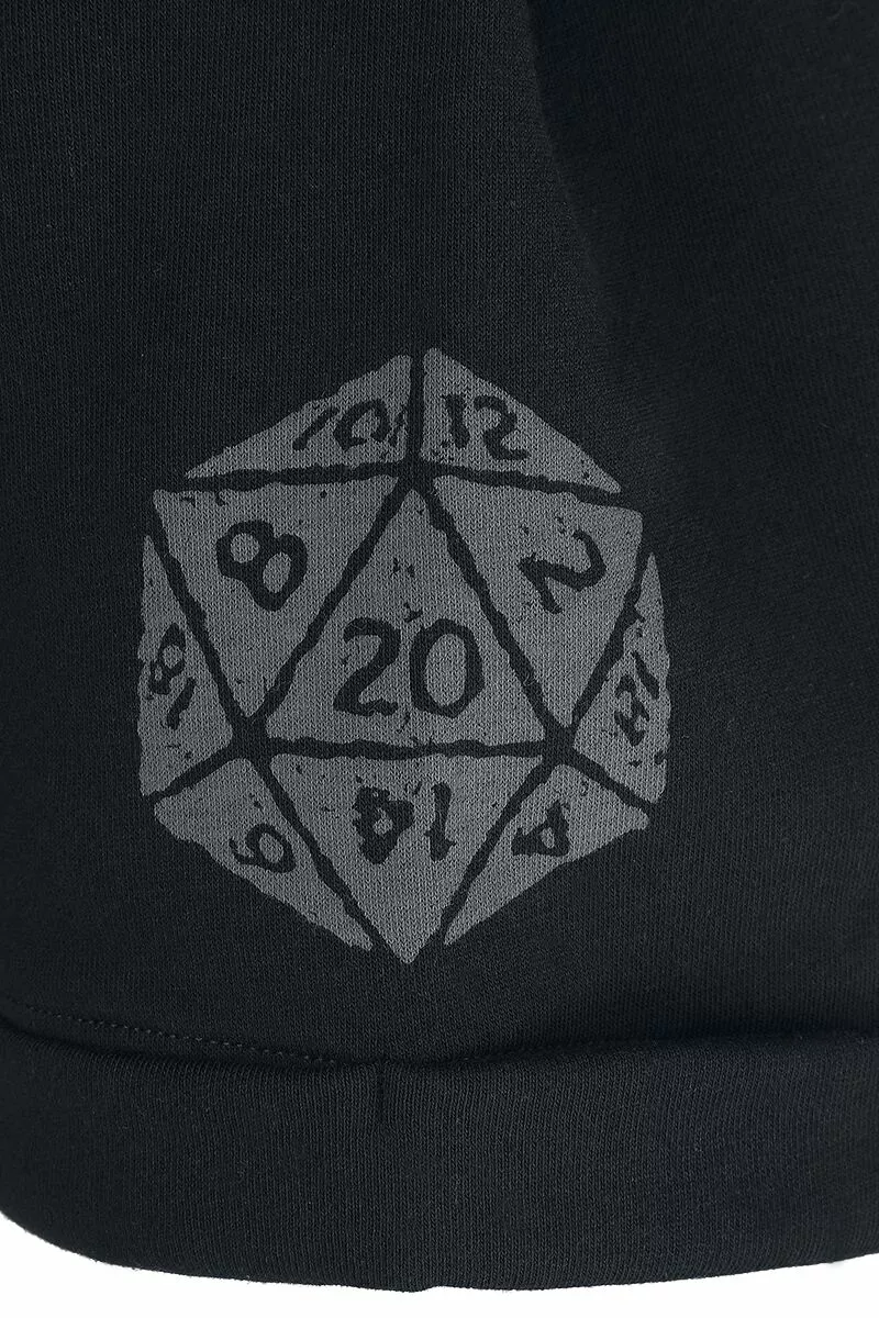 "Red Dragon" Sweatshirts Zwart Van Dungeons And Dragons - Afbeelding 5
