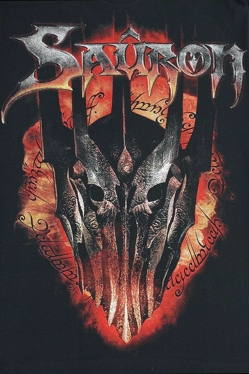 "Sauron" T-shirt Zwart Van The Lord Of The Rings - Afbeelding 2