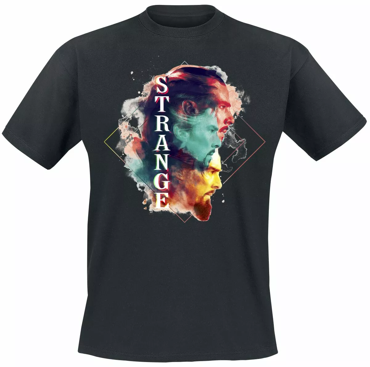 "In The Multiverse Of Madness - Doctor Strange Cloud" T-shirt Zwart Van Doctor Strange
