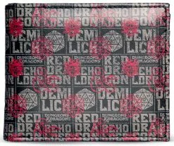 "AOP Portemonnee" Portemonnee Meerkleurig Van Dungeons And Dragons