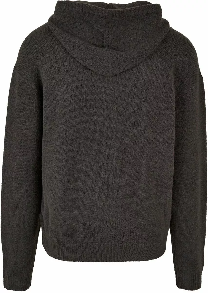 "Oversized Chunky Hoodie" Trui Met Capuchon Zwart Van Urban Classics - Afbeelding 2