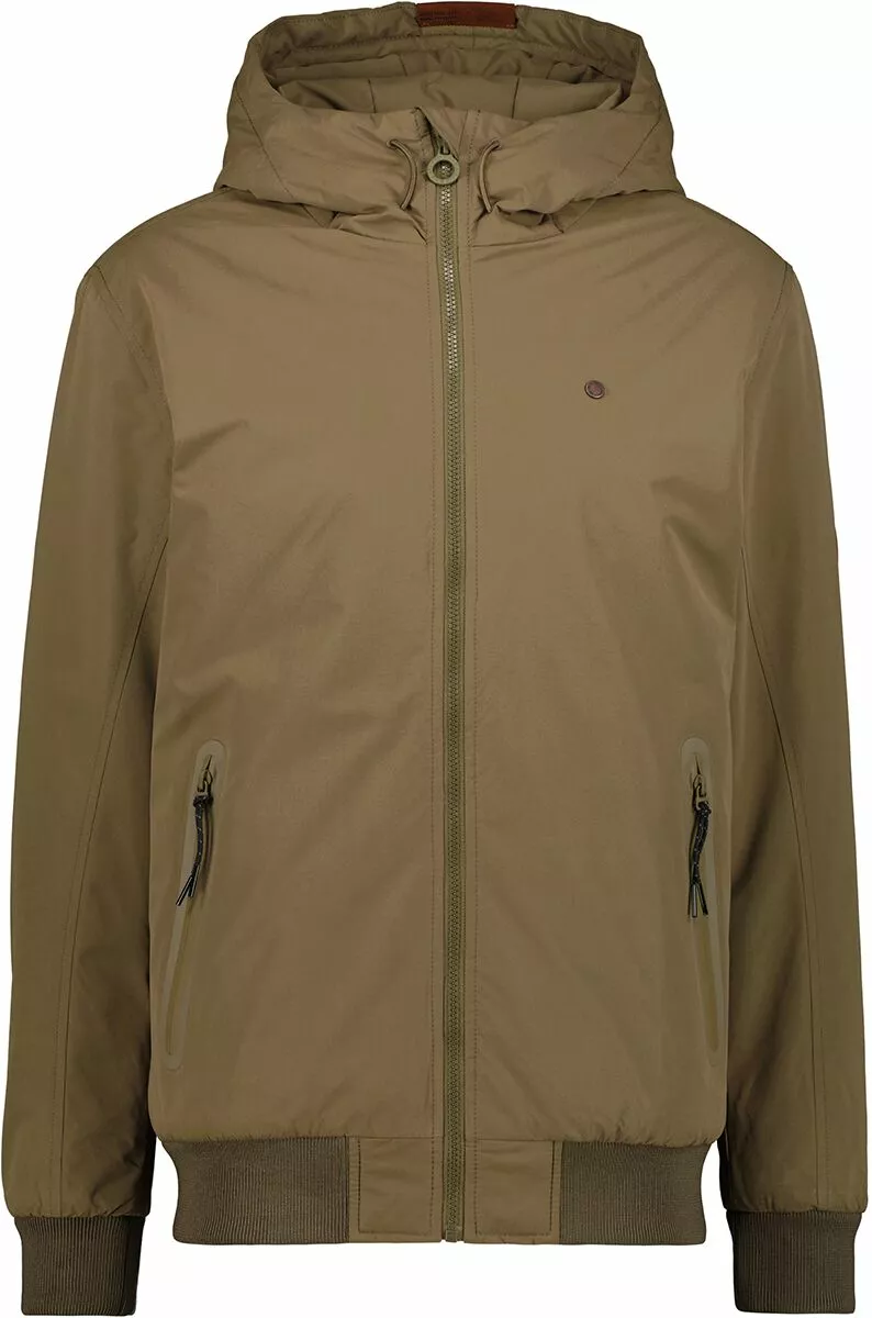 "Don AK A Jacket" Vest Met Capuchon Kaki Van Alife And Kickin