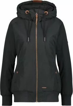 "Johanna AK A Jacket" Tussenseizoensjas Antraciet Van Alife And Kickin