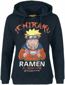 "Ramen" Trui Met Capuchon Navy Van Naruto