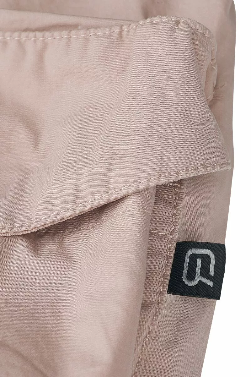 "Lichte Vrijetijdsbroek" Stoffen Broeken Beige Van RED By EMP - Afbeelding 4