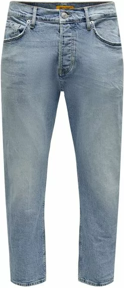 "OSNAVI L. BLUE 4934 JEANS NOOS" Jeans Blauw Van ONLY And SONS