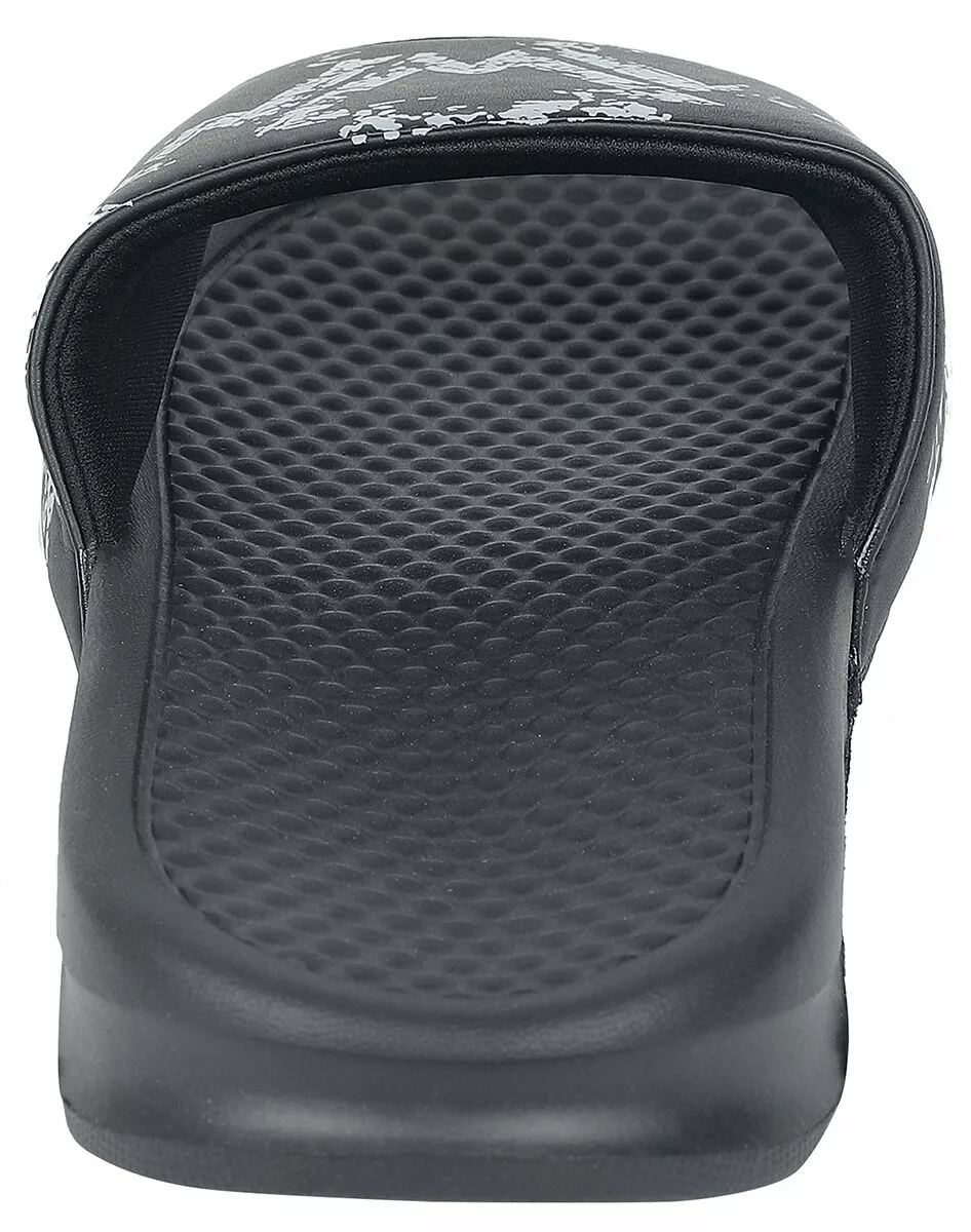 "EMP Slippers Met Ethno Print" Sandaal Zwart Van RED By EMP - Afbeelding 2