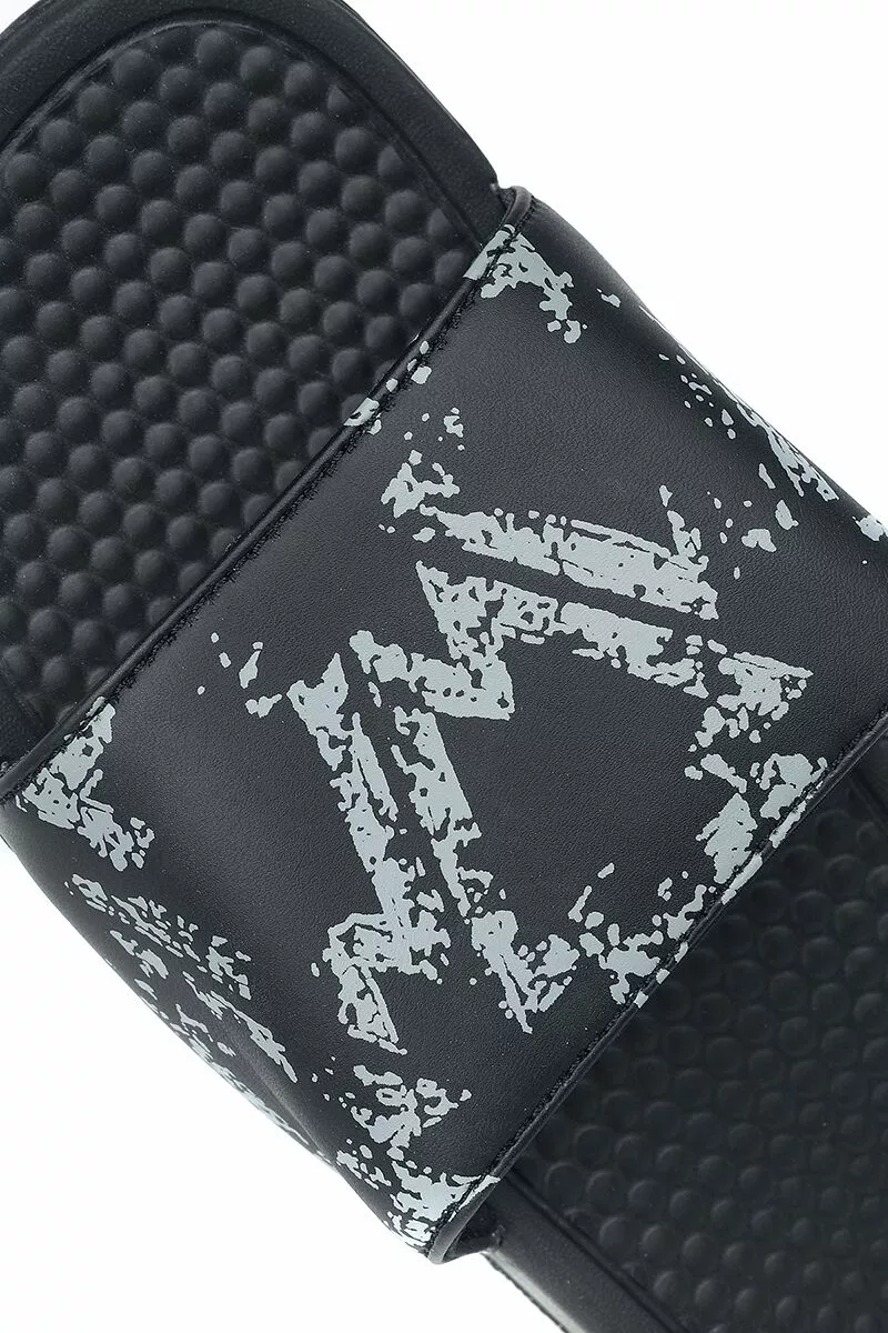 "EMP Slippers Met Ethno Print" Sandaal Zwart Van RED By EMP - Afbeelding 6